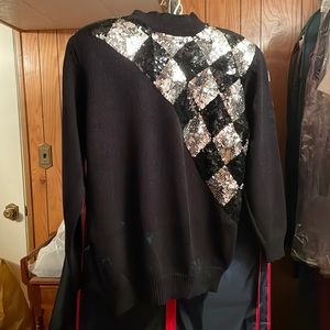 Sequin sweater